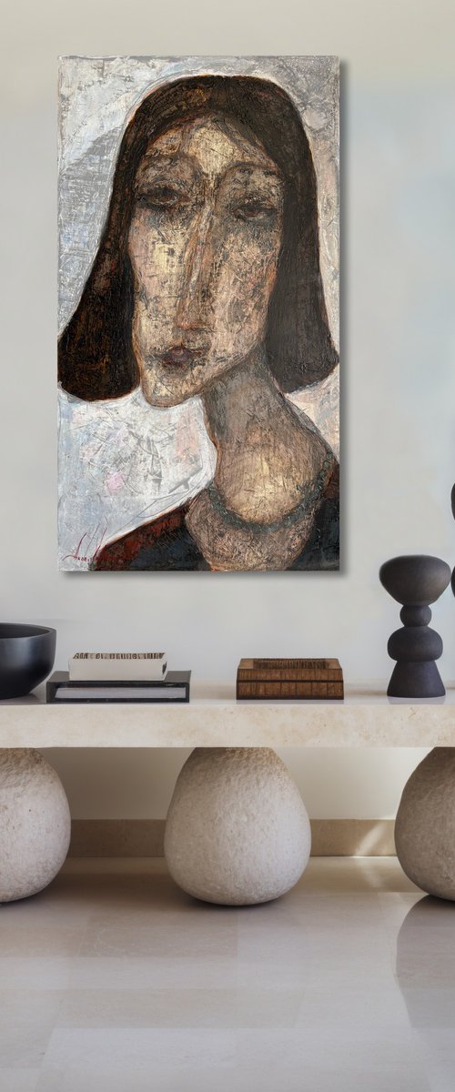 Portrait of a girl by Andriy Vutyanov