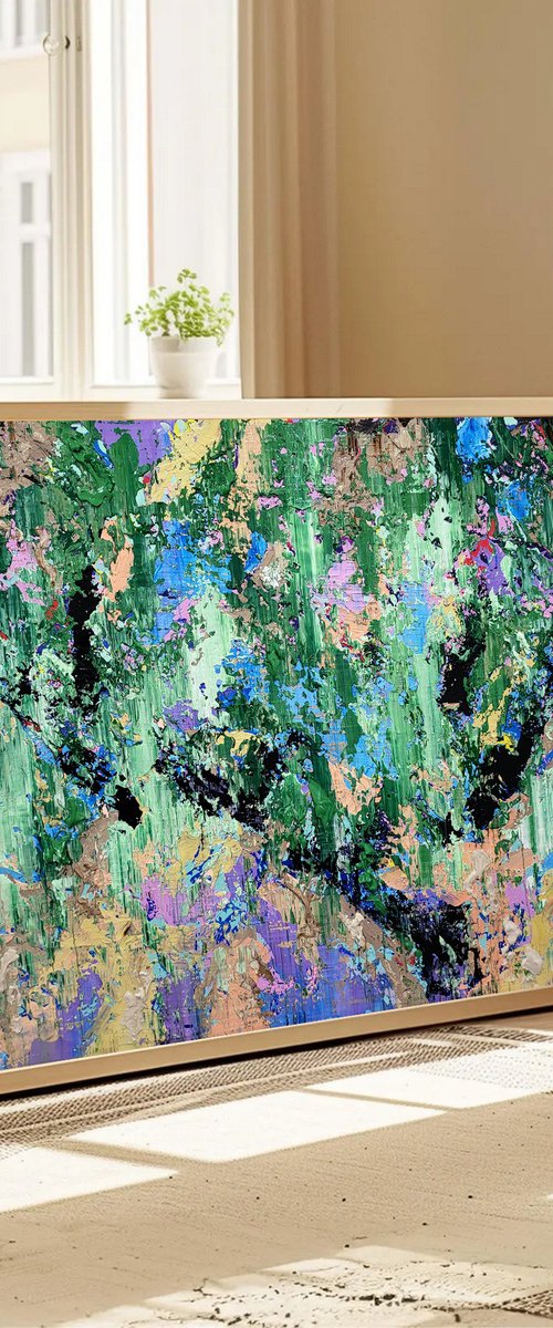 Emerald Downpour by Alex Senchenko