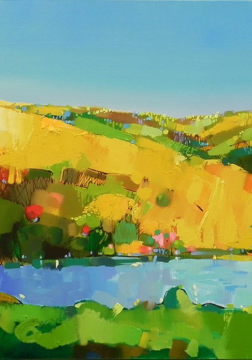 "Homeland" Original art Oil on canvas by Mykhailo Novikov