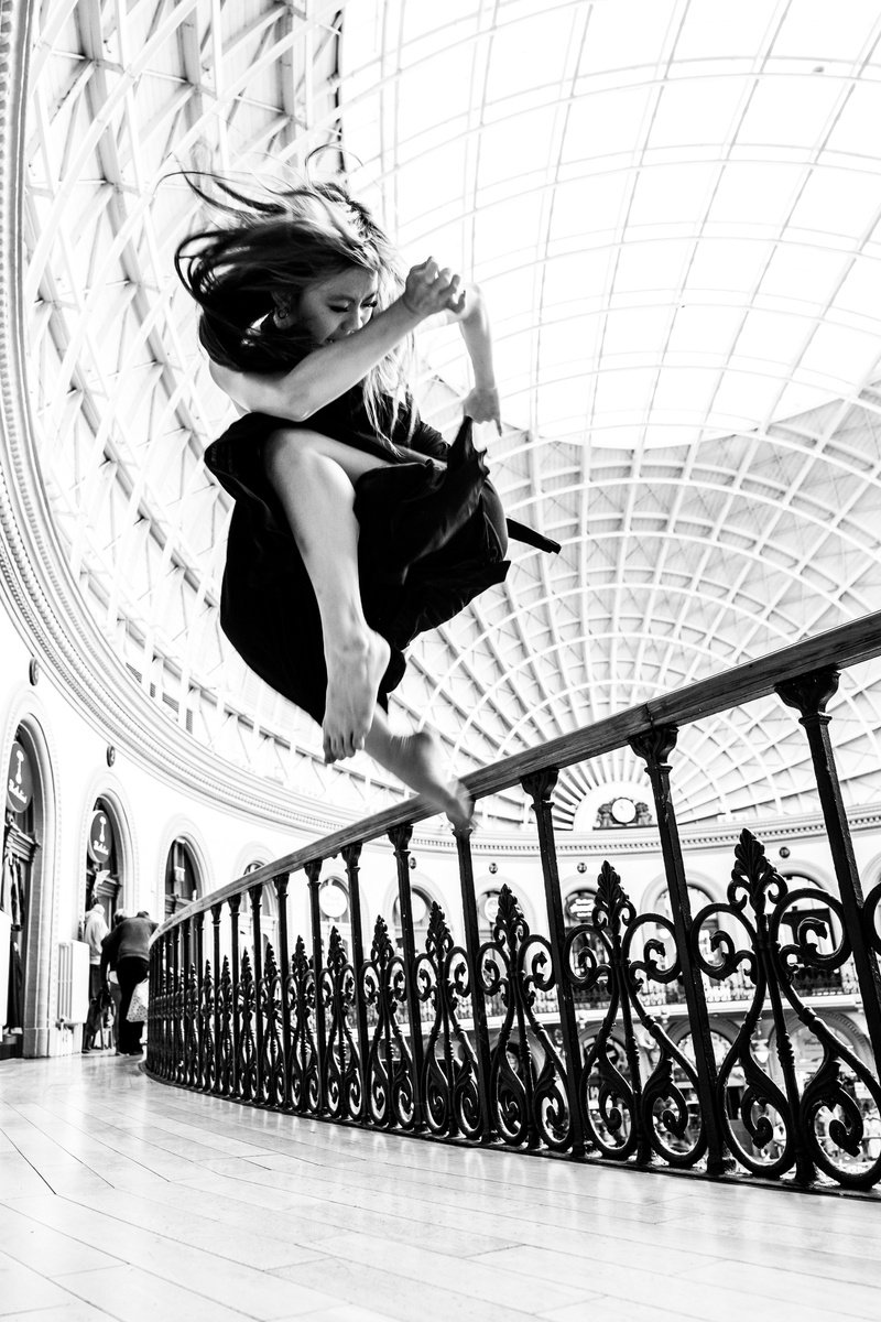 Expressive Portrait Photograph By Cody Choi, 20 X 30, Miss Bouncy #12.1, Original Artwork