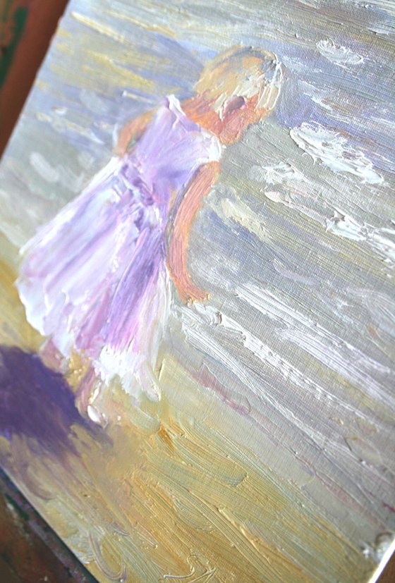 Steps of Tenderness... /  ORIGINAL PAINTING