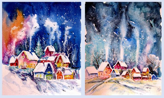 Frozen village collection