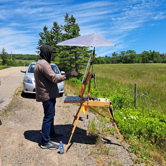 Parrsboro, Plein Air