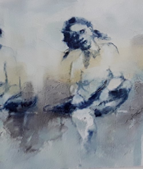 Les petits bleus " groupe 1 by Sylvaine  Catoire