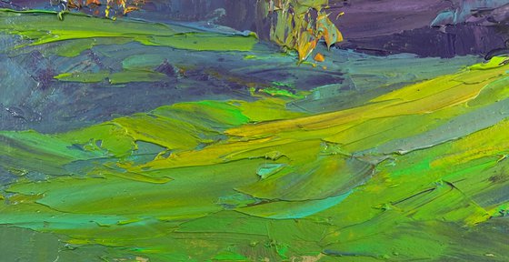 When the Evening Sun Gilded the Silence