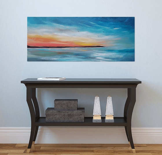 Rejuvenation - seascape, emotional, panoramic