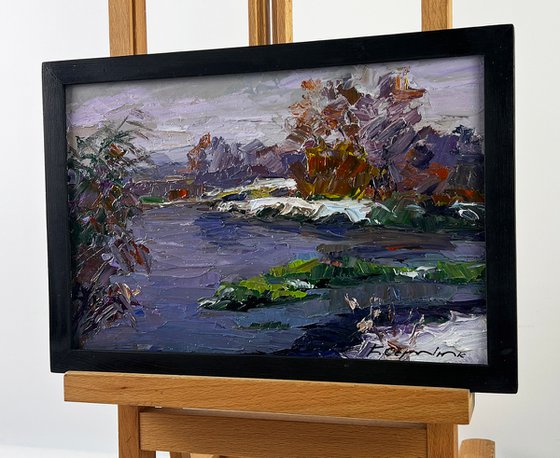 First Snow by the River