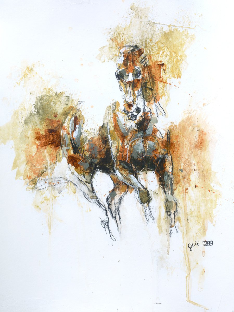 Equine Nude 120t by Benedicte Gele