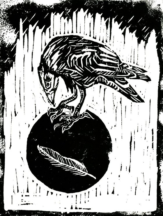 Crow/Lost Feather