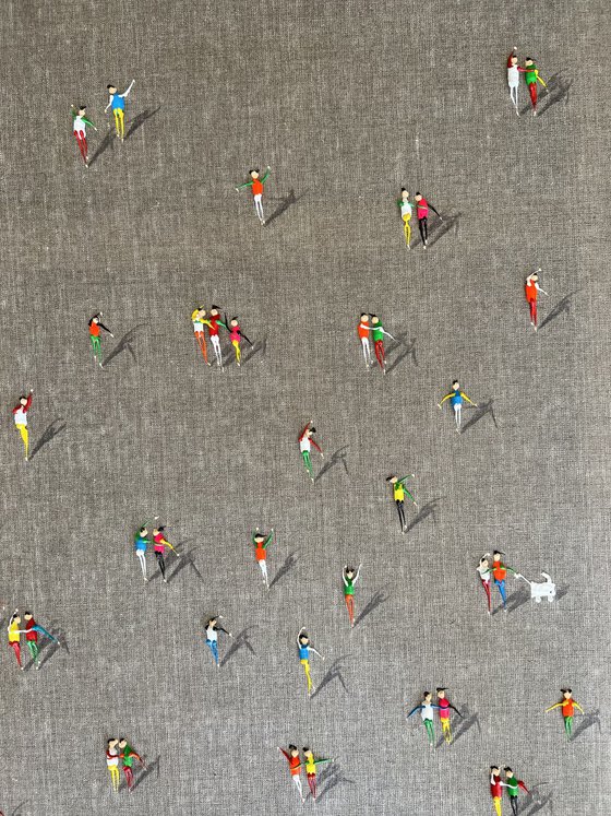 Freedom People ,,Color People” Eka Peradze Art