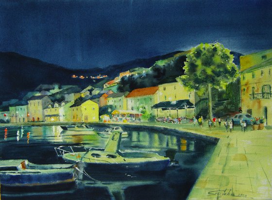 Evening in Croatia