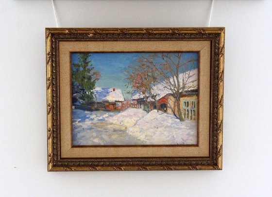 April. The last snow. Pereslavl-Zalessky