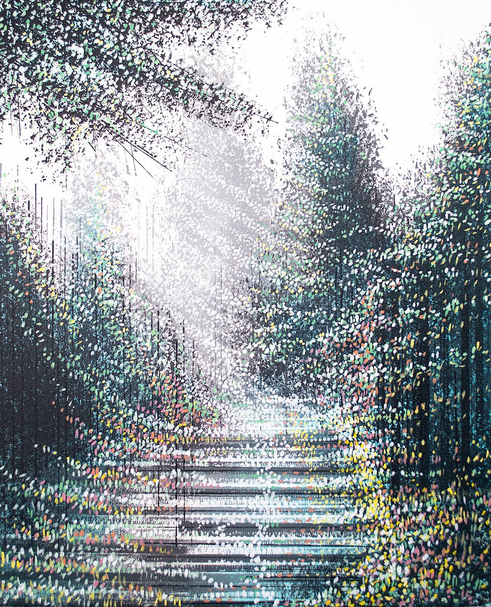  Forest In Winter By Marc Todd, 18 X 22, Artwork For Sale On Artfinder