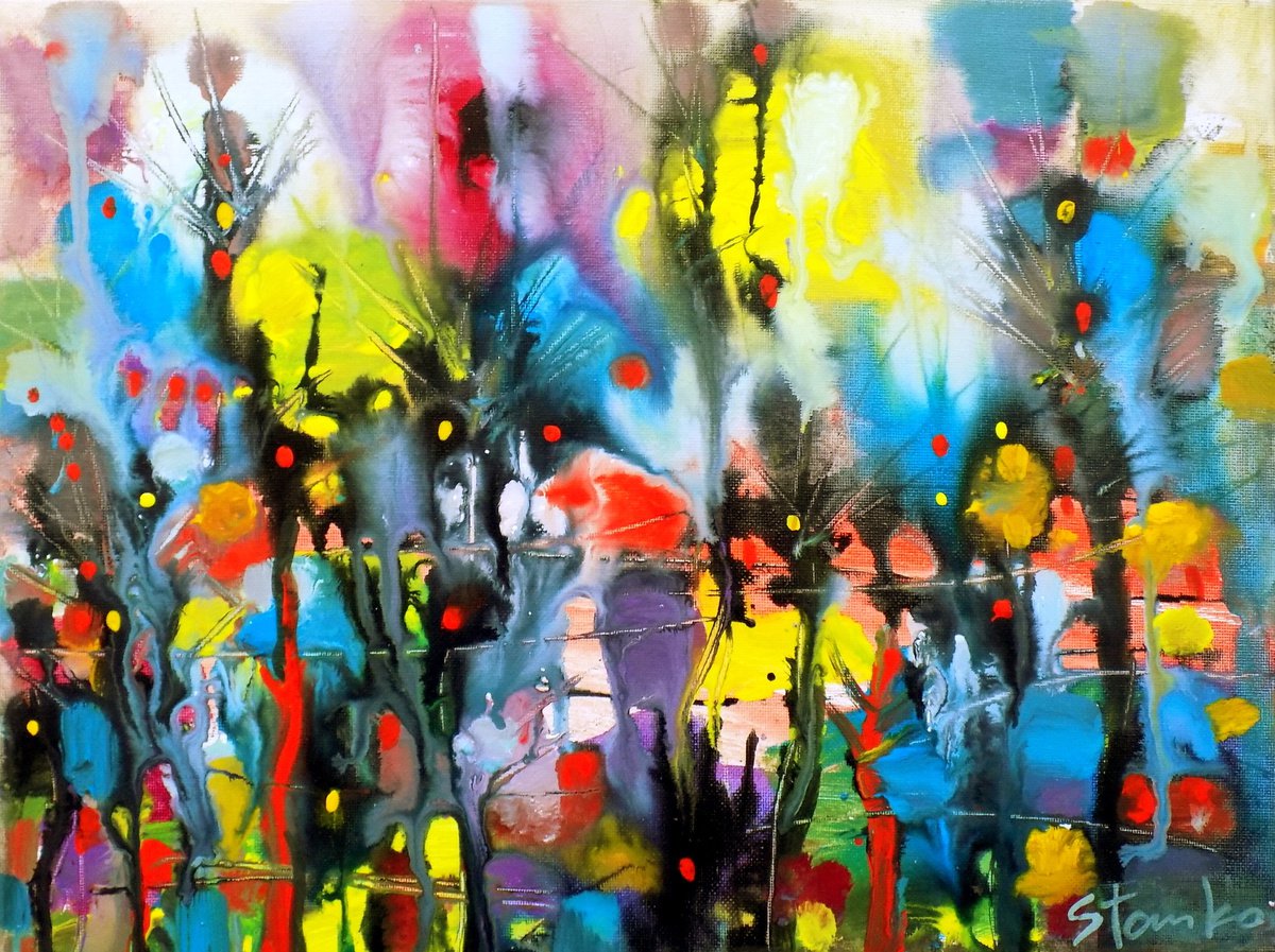  Just Rainy-Lxxvii By Stanislav Bojankov, 16 X 12, Artwork For Sale On Artfinder
