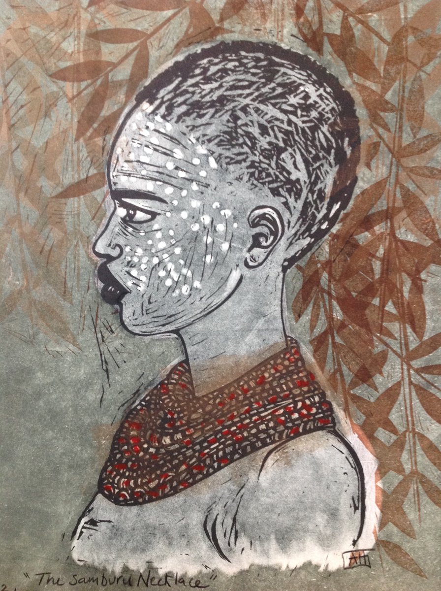The Samburu Necklace II by Alison Headley
