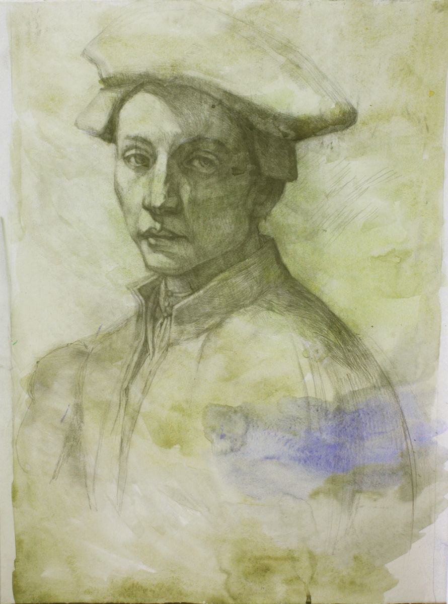 Tribute to Michelangelo Buonarroti by Sofia Moklyak