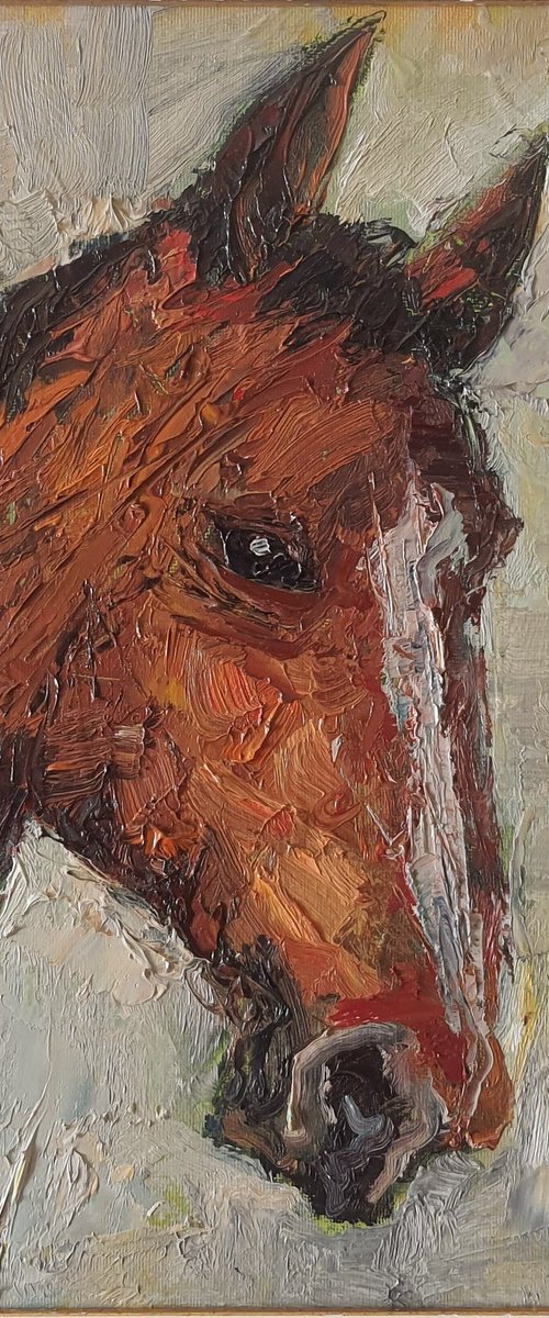 Horse head by Roberto Ponte
