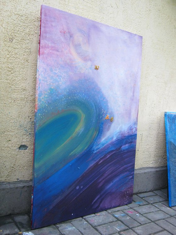 "Wave" polyptych