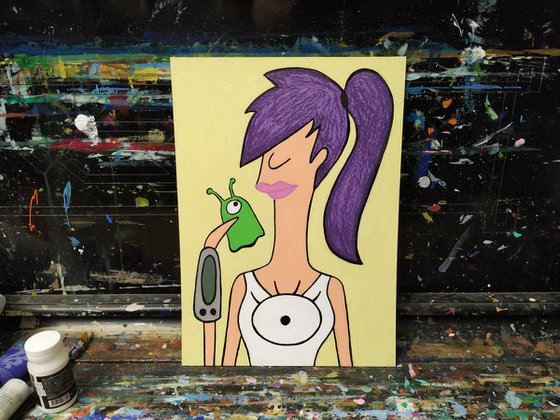 My tit love Leela