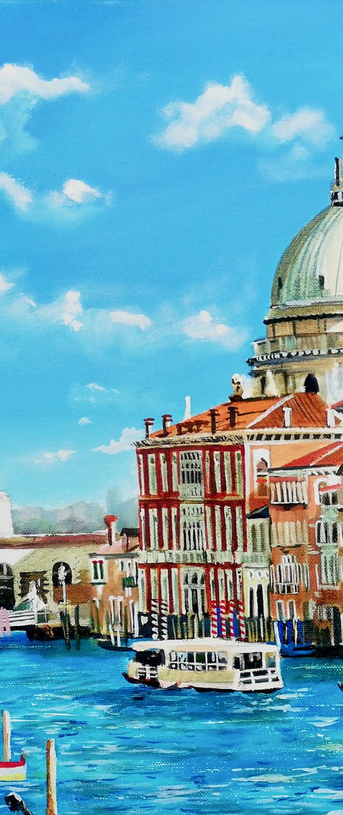 Venice oil painting by Gordon Bruce