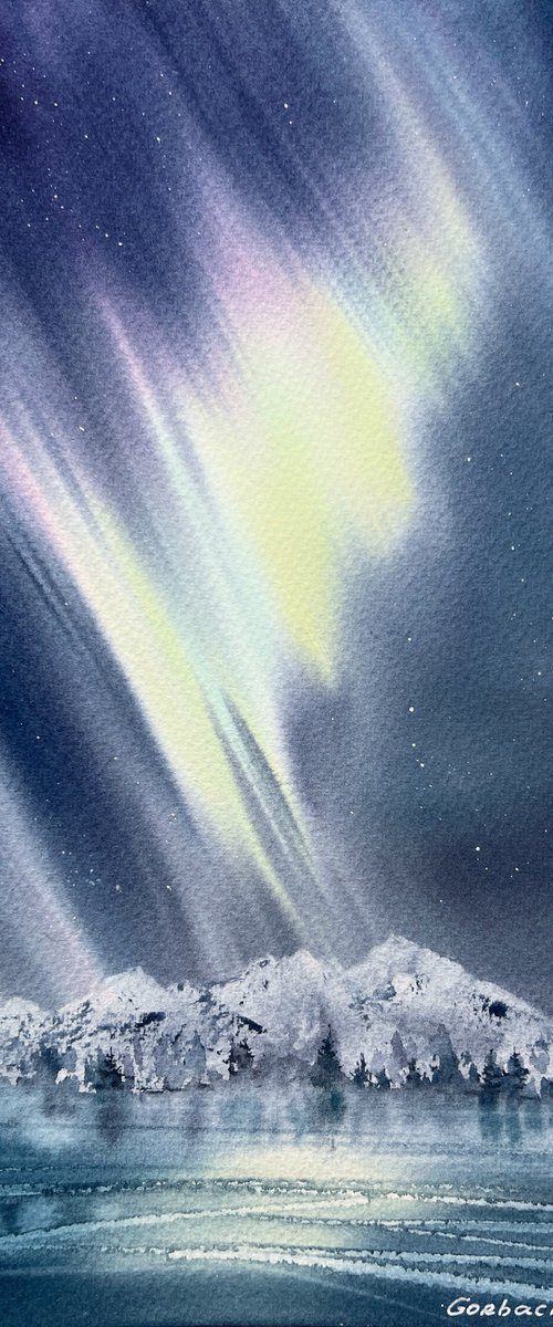 Northern lights #28 by Eugenia Gorbacheva