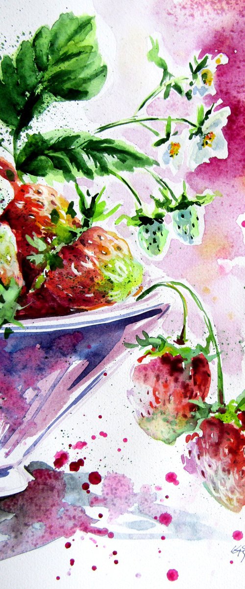 Strawberries by Kovács Anna Brigitta