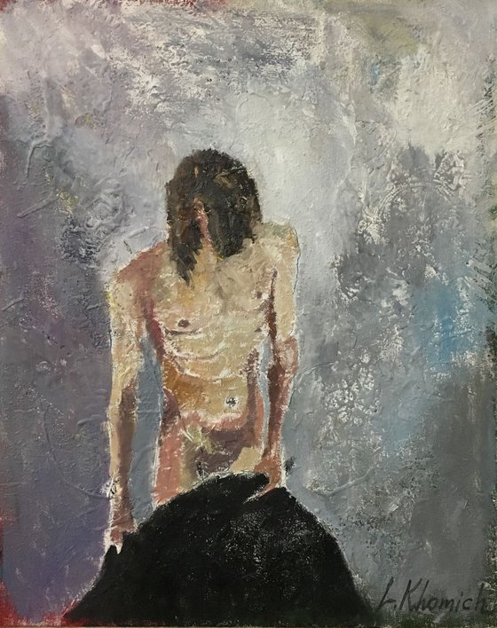 Naked Man Nude Painting