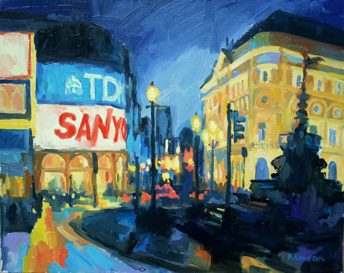 Picadilly Circus by Katharine Rowe