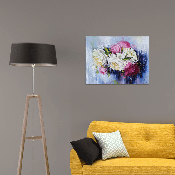 Modern peonies