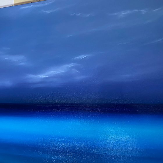 Turquoise ocean, waves