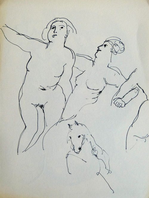 Study of Rubens 5, 24x32 cm by Frederic Belaubre