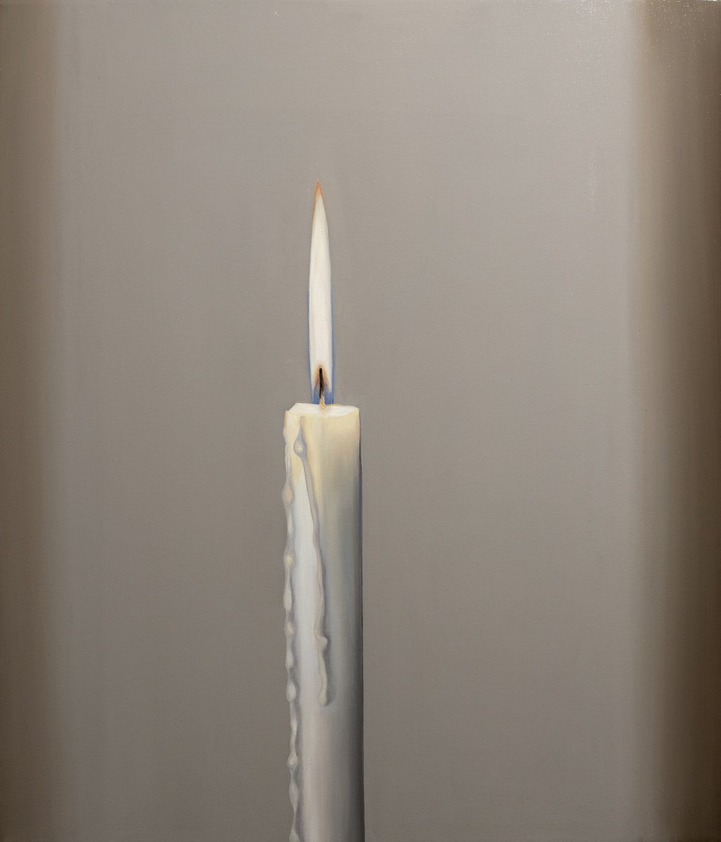 Gerhard Richter Tribute - candle by Gennaro Santaniello
