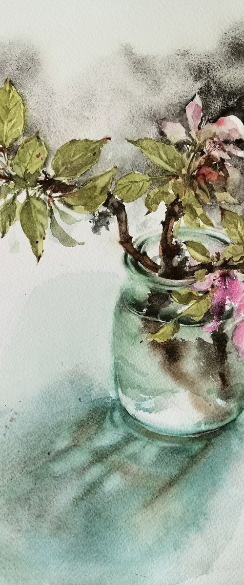 Apple blossoms by Tatyana Tokareva