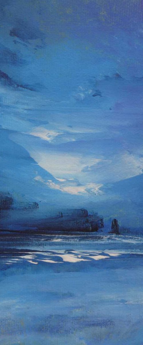 Sandwood Bay Moonlight by oconnart