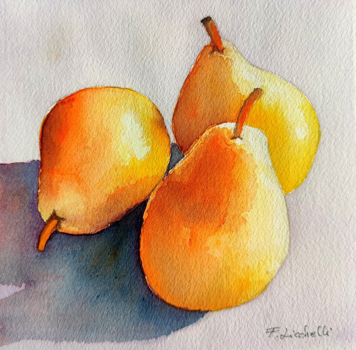Pears by Francesca Licchelli