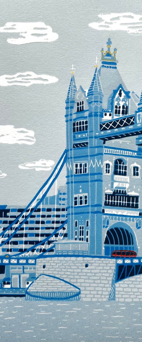 Tower Bridge by Nathalie Pymm Art