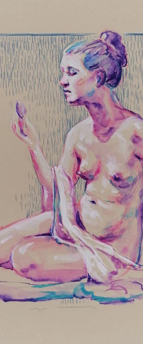 Female nude by Katarzyna Gagol