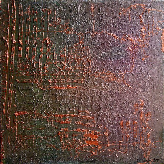 Abstract in copper