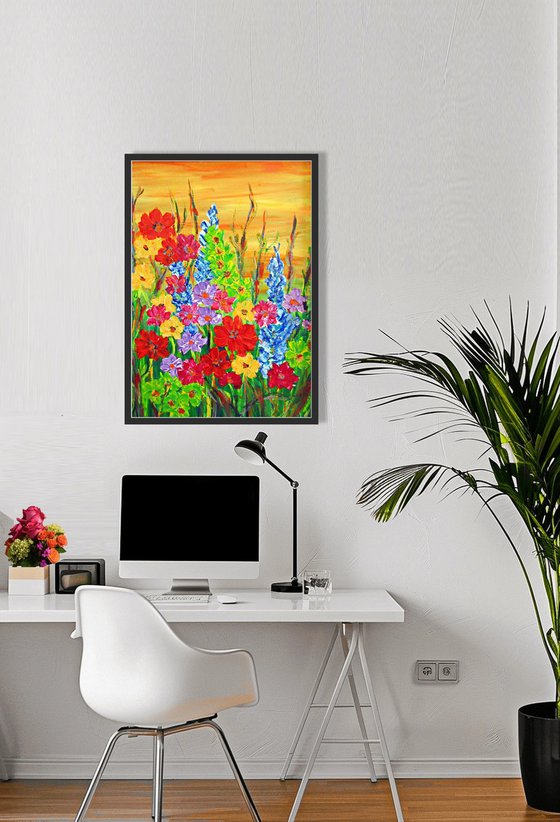 FLORAL SUNSET