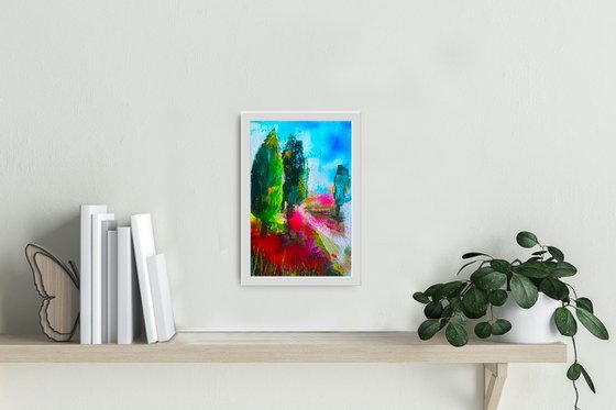 Small Cypress Landscape