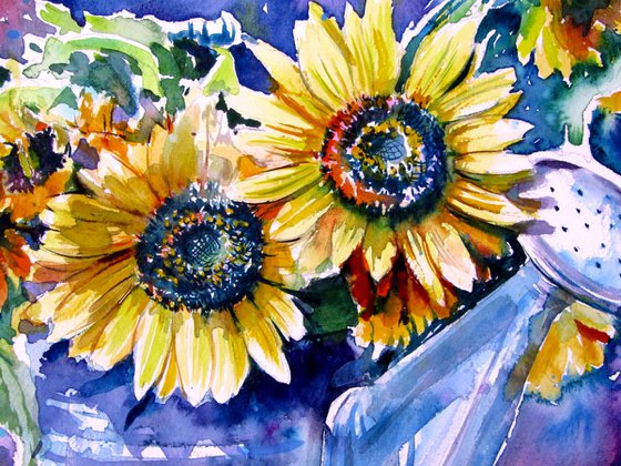 Sunflowers still life II
