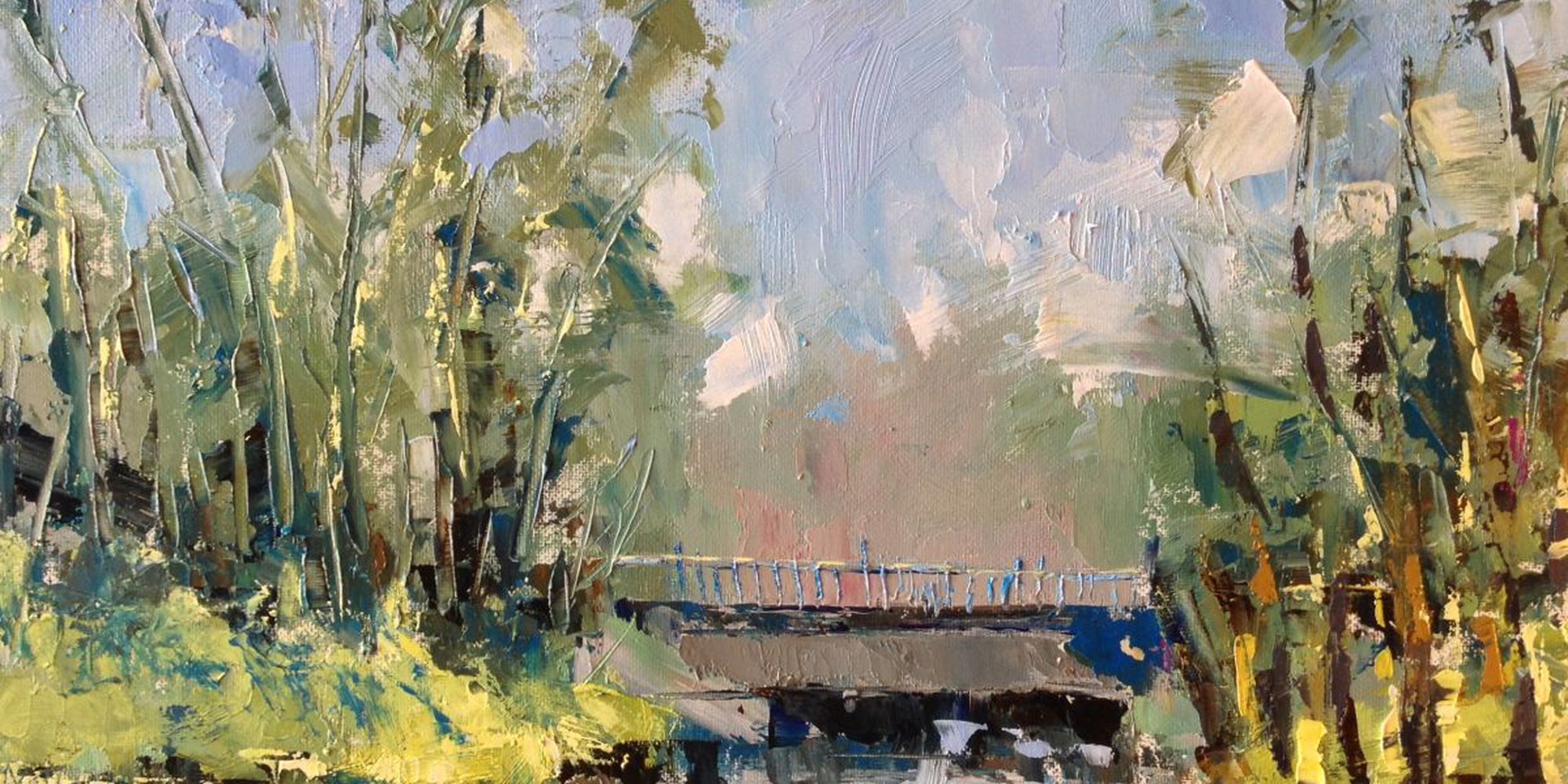 Art of the Day: "La Sévre Niortaise, 2016" by Jean David