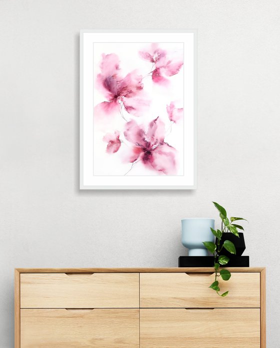 Pink flowers