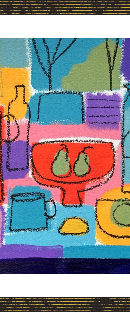 Still Life with a Red Jug II by Jan Rippingham