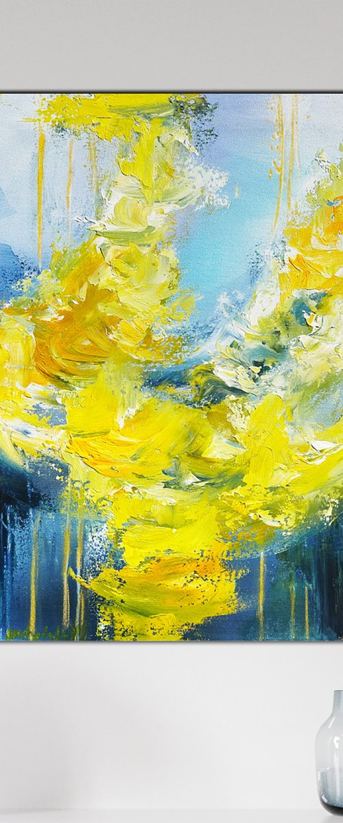 Golden Uplift by Andrada Anghel
