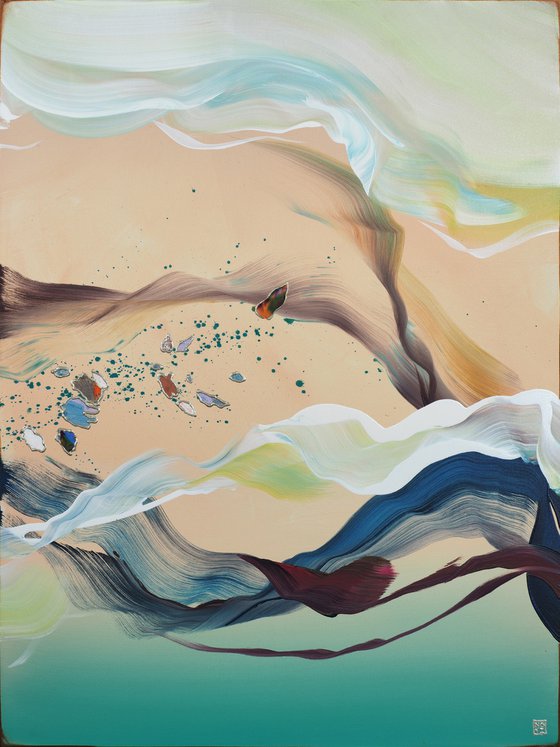 Resplendent By The Sea Triptych