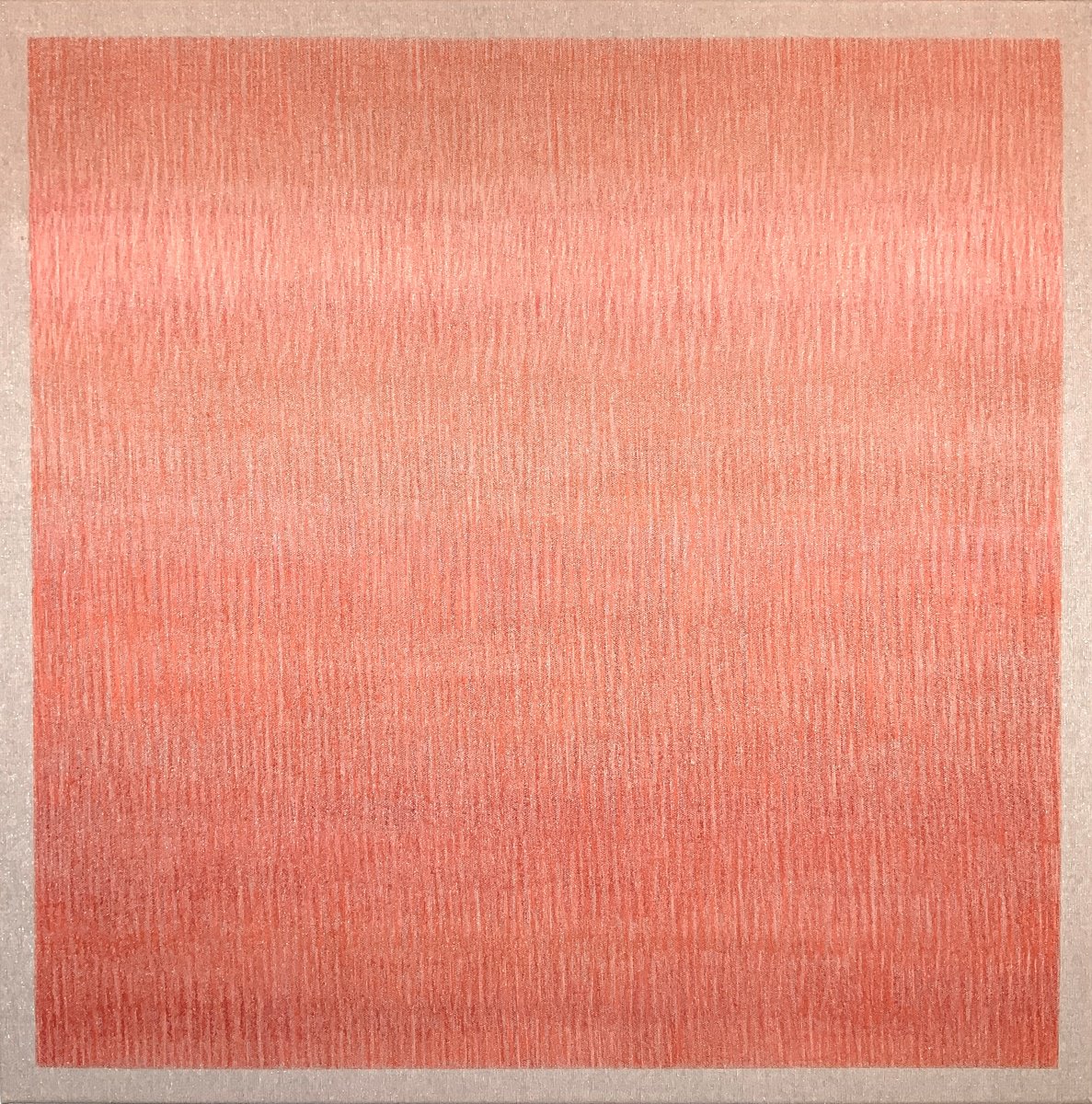 Abstract Painting By Malgorzata Krakowiak, 28 X 28", Sublimat N*150, Original Artwork