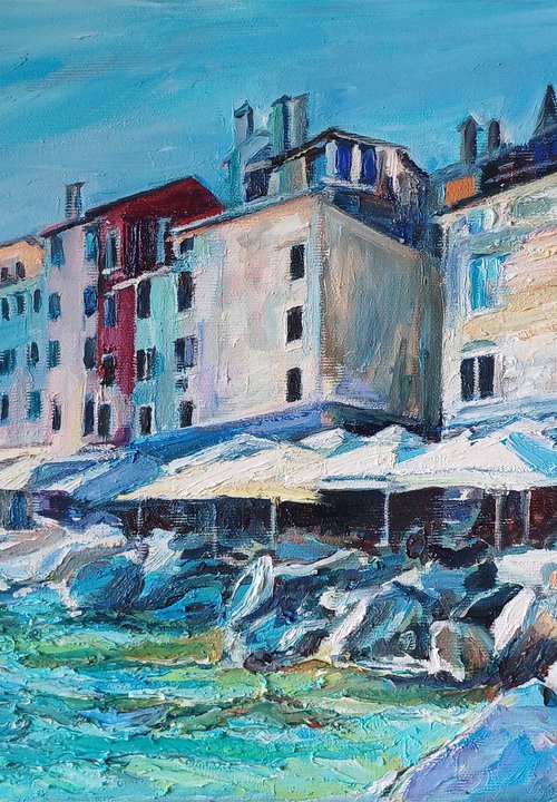 Rovinj in Blue by Katarzyna Sikorska-Gawlas