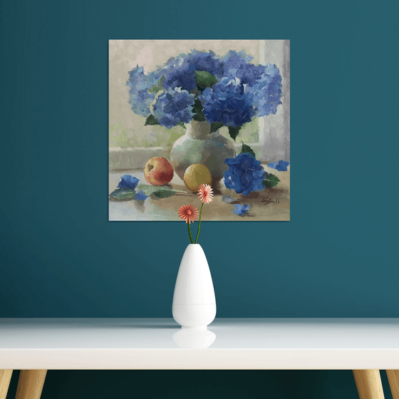 Hydrangea with Still Life #2