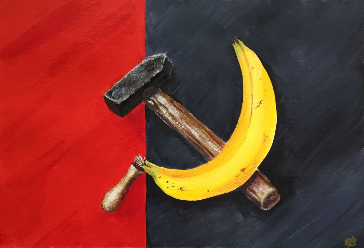 Hammer and sickle I by Lena Smirnova